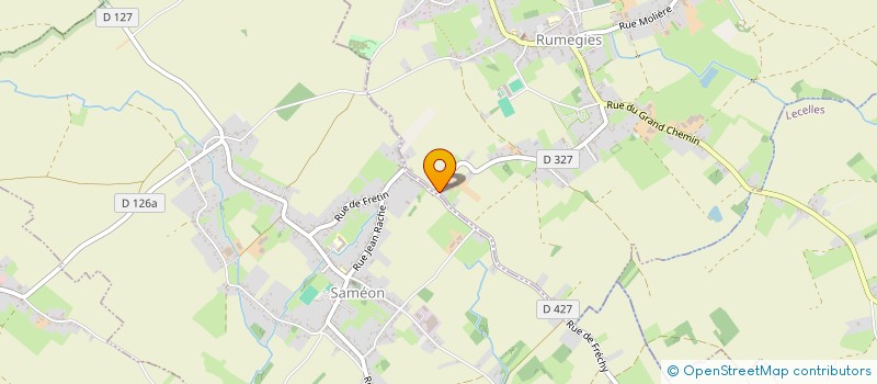 localisation de l'entreprise MONSIEUR SIMON GERARD  RUMEGIES