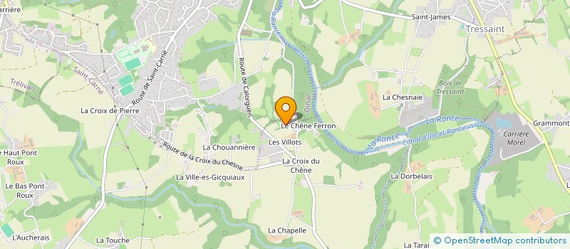 localisation de l'entreprise MONSIEUR SIMON GERMAIN  SAINT-CARNE