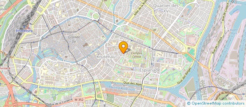 localisation de l'entreprise MONSIEUR SIMON GERTZ à STRASBOURG