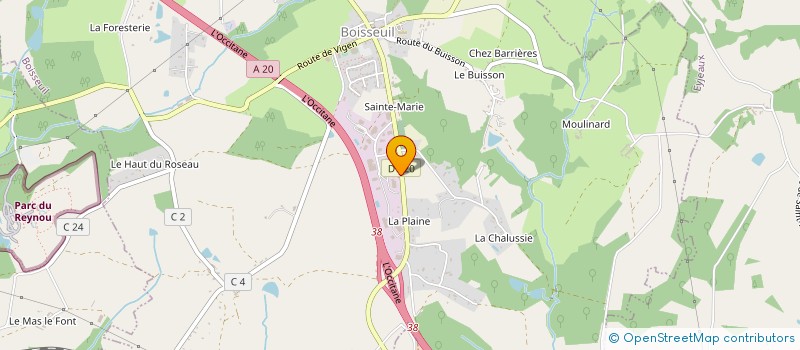 localisation de l'entreprise MONSIEUR SIMON GHEVONDYAN  BOISSEUIL