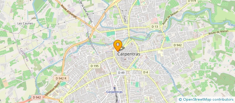 localisation de l'entreprise MONSIEUR SIMON GID  CARPENTRAS