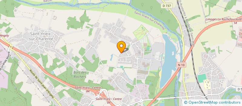 localisation de l'entreprise MONSIEUR SIMON GILIBERT à SAINT-YRIEIX-SUR-CHARENTE