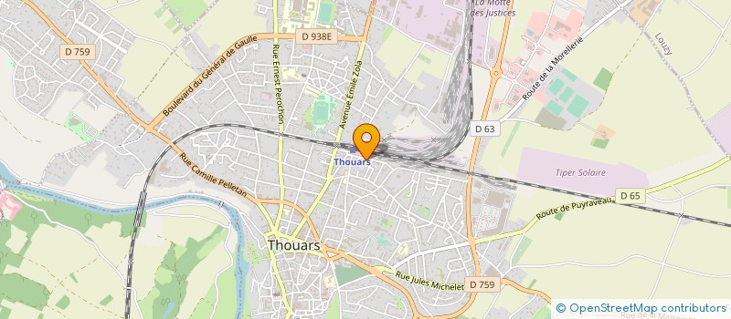 localisation de l'entreprise MONSIEUR SIMON GIRARD à THOUARS