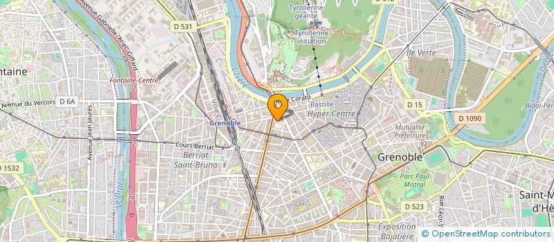 localisation de l'entreprise MONSIEUR SIMON GIRAUD  GRENOBLE