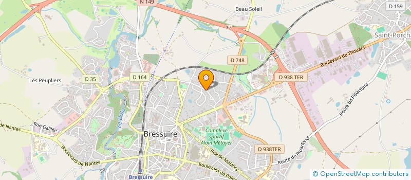 localisation de l'entreprise MONSIEUR SIMON GIROIRE  BRESSUIRE