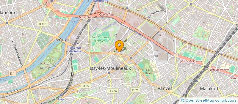 localisation de l'entreprise MONSIEUR SIMON GIVOIS à ISSY-LES-MOULINEAUX