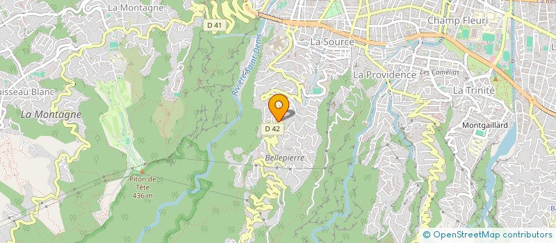 localisation de l'entreprise MONSIEUR SIMON GODEFROID  SAINT-DENIS