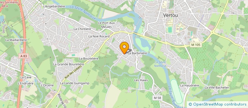 localisation de l'entreprise MONSIEUR SIMON GOLOMER à VERTOU