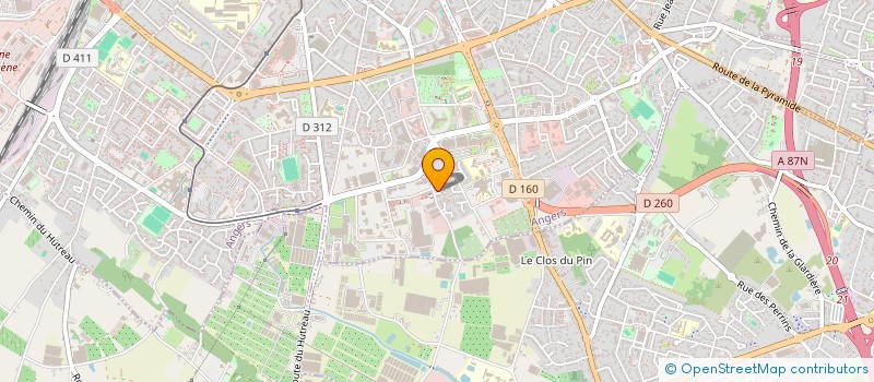 localisation de l'entreprise MONSIEUR SIMON GONTRAN à ANGERS