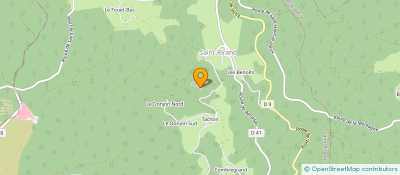 localisation de l'entreprise MONSIEUR SIMON GOUFRIER  SAINT-RIRAND