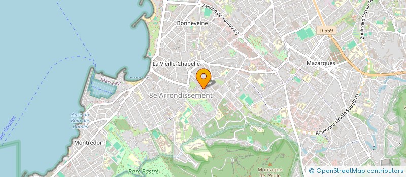 localisation de l'entreprise MONSIEUR SIMON GRANIER  MARSEILLE