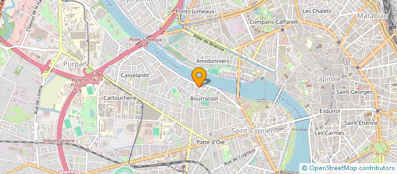 localisation de l'entreprise MONSIEUR SIMON GRATIEN à TOULOUSE