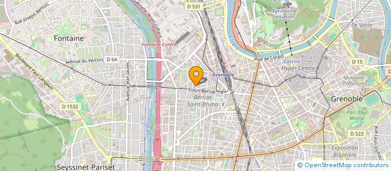 localisation de l'entreprise MONSIEUR SIMON GRELOUNAUD  GRENOBLE