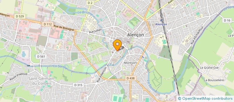 localisation de l'entreprise MONSIEUR SIMON GROSSI à ALENCON