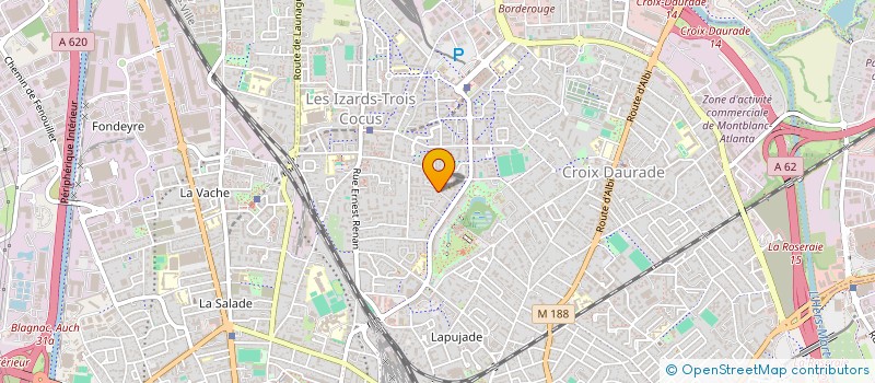 localisation de l'entreprise MONSIEUR SIMON GUEDJ  TOULOUSE
