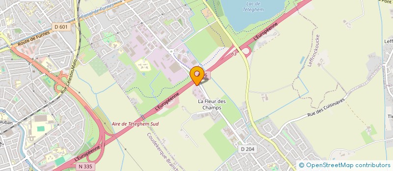 localisation de l'entreprise MONSIEUR SIMON GUELTON  TETEGHEM-COUDEKERQUE-VILLAGE