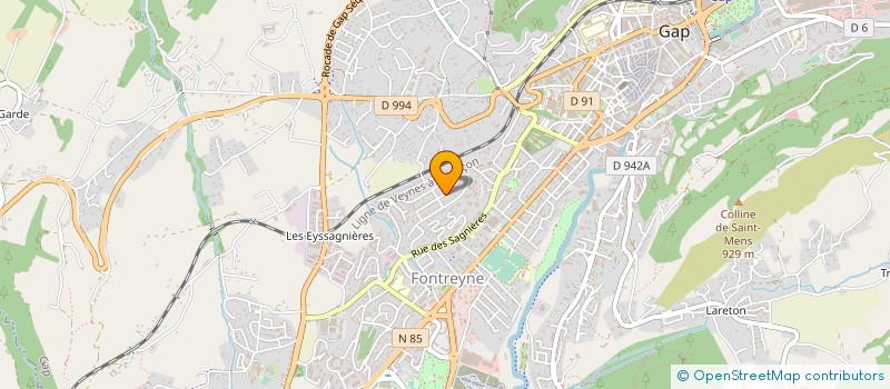 localisation de l'entreprise MONSIEUR SIMON GUEYRAUD  SAINT-AUBAN-D'OZE