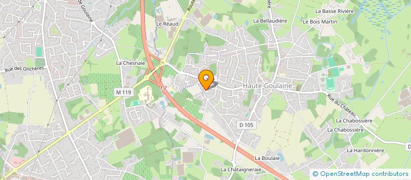 localisation de l'entreprise MONSIEUR SIMON GUILLORY  HAUTE-GOULAINE