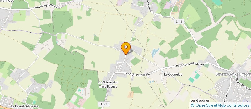 localisation de l'entreprise MONSIEUR SIMON GUY  SEVRES-ANXAUMONT