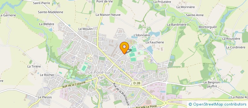 localisation de l'entreprise MONSIEUR SIMON GUYON  LE POIRE-SUR-VIE