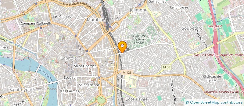 localisation de l'entreprise MONSIEUR SIMON HAMADOU à TOULOUSE