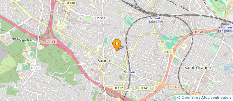 localisation de l'entreprise MONSIEUR SIMON HARDING  SANNOIS