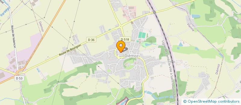 localisation de l'entreprise MONSIEUR SIMON HARGE  DIEMOZ