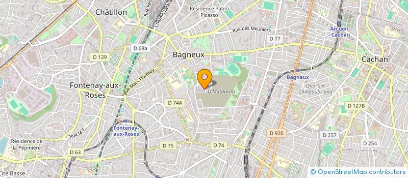 localisation de l'entreprise MONSIEUR SIMON HATTAB à BAGNEUX