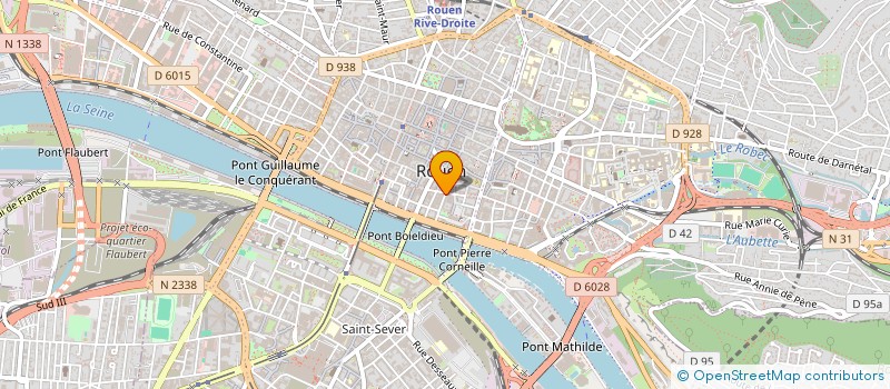 localisation de l'entreprise MONSIEUR SIMON HAUVILLE à ROUEN