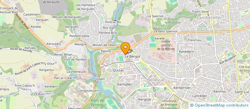 localisation de l'entreprise MONSIEUR SIMON HELAOUET à BREST