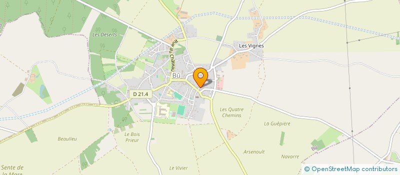 localisation de l'entreprise MONSIEUR SIMON HERBEAUX à ABONDANT