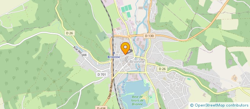 localisation de l'entreprise MONSIEUR SIMON HEUZEBROC  BRIONNE