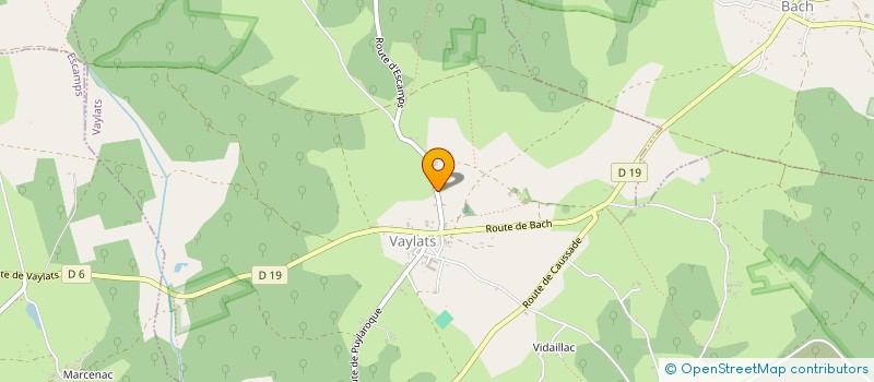 localisation de l'entreprise MONSIEUR SIMON HILD  BELFORT-DU-QUERCY