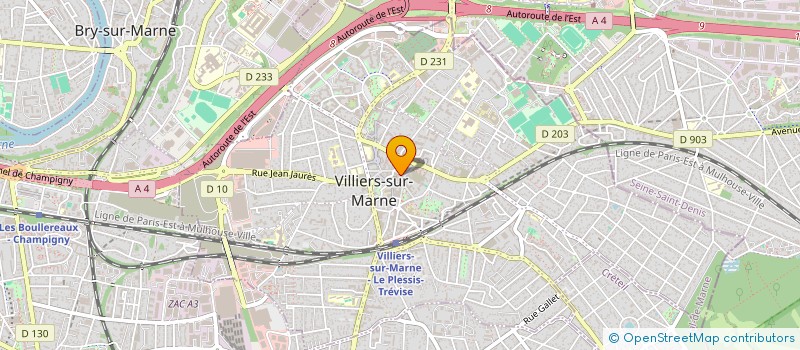 localisation de l'entreprise MONSIEUR SIMON HINH à VILLIERS-SUR-MARNE