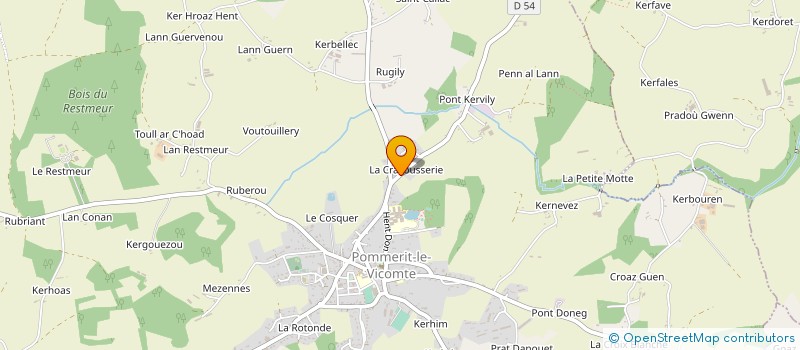 localisation de l'entreprise MONSIEUR SIMON HOT LE TREUST  POMMERIT-LE-VICOMTE