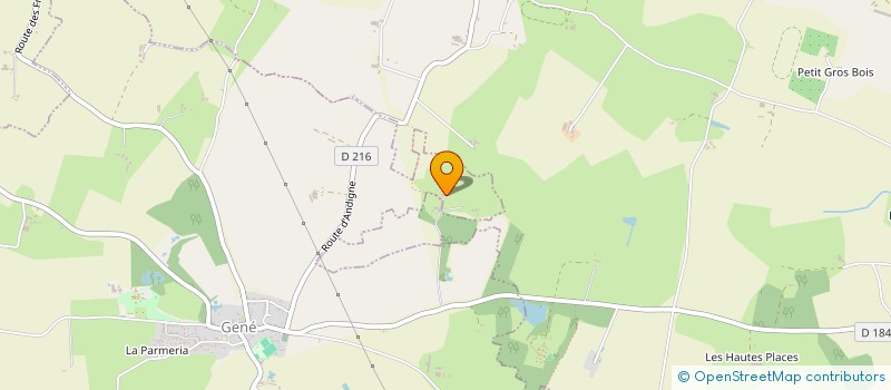 localisation de l'entreprise MONSIEUR SIMON HOUDEBINE  GROS-MORNE