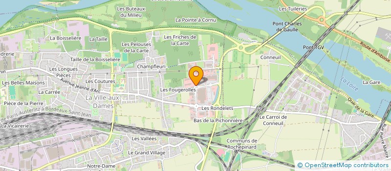 localisation de l'entreprise MONSIEUR SIMON HOULIERE  LA VILLE-AUX-DAMES