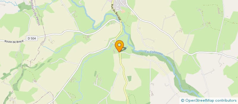 localisation de l'entreprise MONSIEUR SIMON HUARD  BRECE