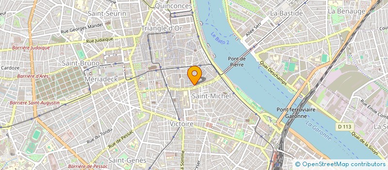 localisation de l'entreprise MONSIEUR SIMON HUMEAU  BORDEAUX