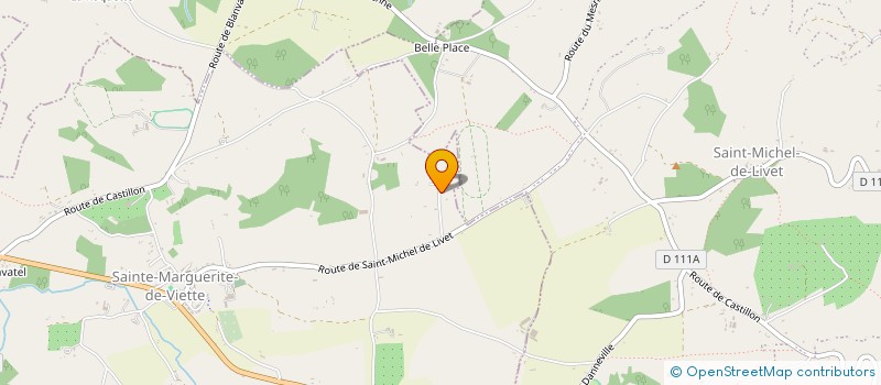 localisation de l'entreprise MONSIEUR SIMON HUMPHREYS  SAINT-PIERRE-EN-AUGE