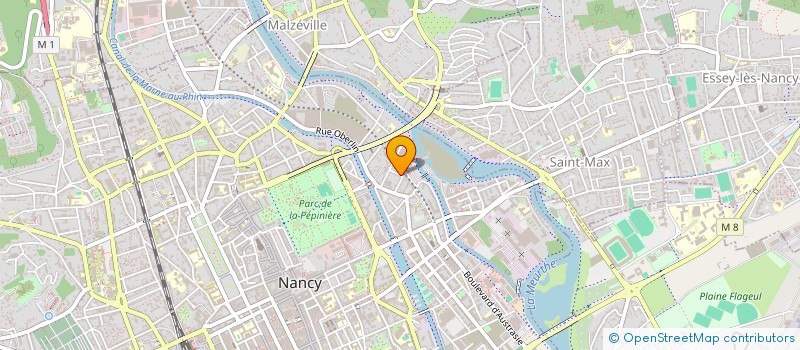 localisation de l'entreprise MONSIEUR SIMON JACQUOT  NANCY