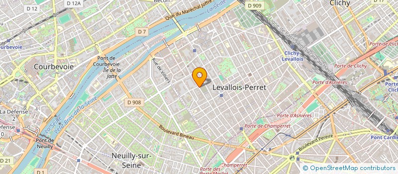 localisation de l'entreprise MONSIEUR SIMON JAMAN à LEVALLOIS-PERRET