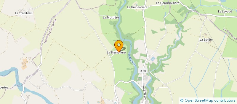 localisation de l'entreprise MONSIEUR SIMON JAMIN  CHATEAU-GUIBERT