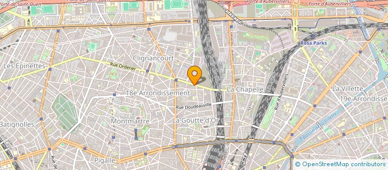 localisation de l'entreprise MONSIEUR SIMON JAMOIS  PARIS