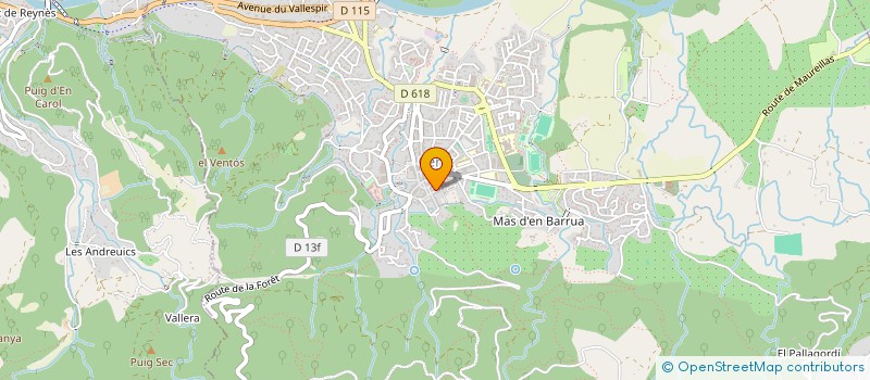 localisation de l'entreprise MONSIEUR SIMON JOLLY  CERET