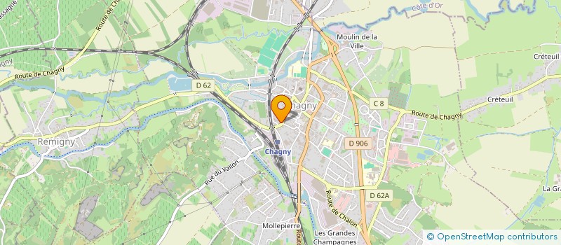 localisation de l'entreprise MONSIEUR SIMON JOUEN  CHAGNY