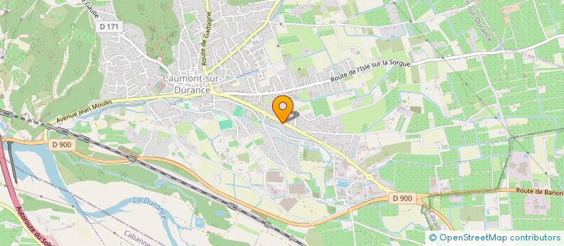 localisation de l'entreprise MONSIEUR SIMON KAMINSKI  CAUMONT-SUR-DURANCE