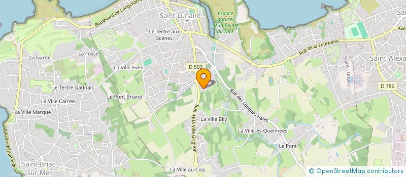 localisation de l'entreprise MONSIEUR SIMON KERBART à SAINT-LUNAIRE