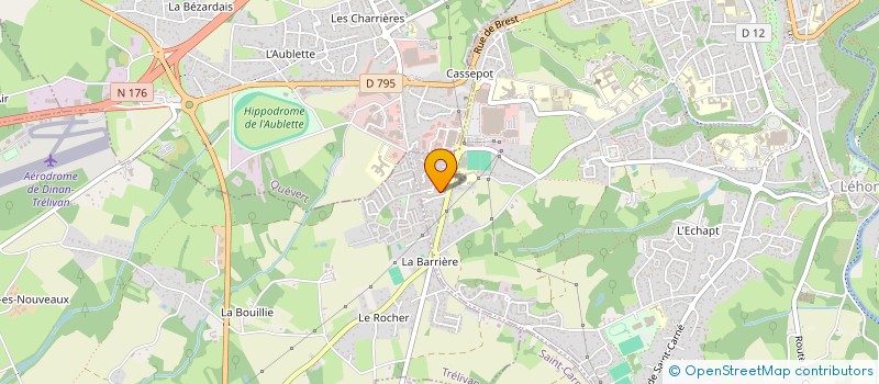 localisation de l'entreprise MONSIEUR SIMON KERBIRIOU  DINAN