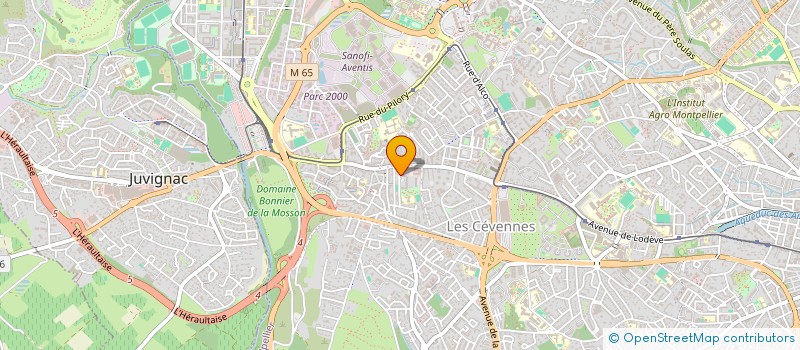 localisation de l'entreprise MONSIEUR SIMON KERDILES à MONTPELLIER